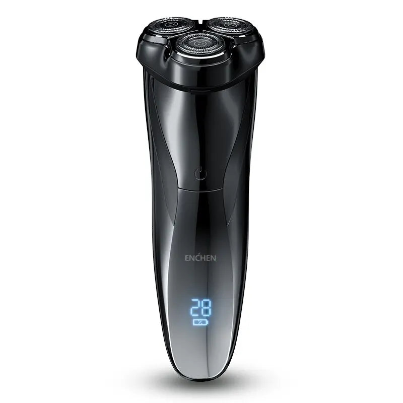 ENCHEN Blackstone 3 – Waterproof 3D Electric Shaver, Dual Use Wet & Dry, Digital Display