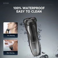 ENCHEN Blackstone 3 – Waterproof 3D Electric Shaver, Dual Use Wet & Dry, Digital Display
