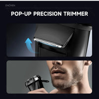 ENCHEN Blackstone 3 – Waterproof 3D Electric Shaver, Dual Use Wet & Dry, Digital Display