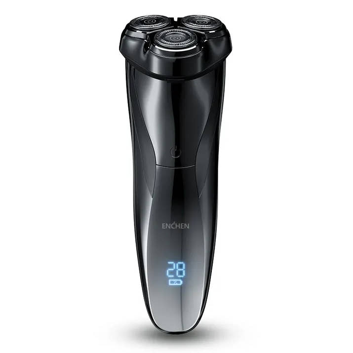 ENCHEN Blackstone 3 – Waterproof 3D Electric Shaver, Dual Use Wet & Dry, Digital Display